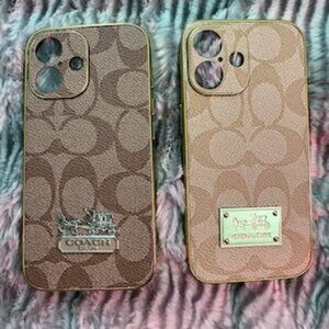 (2) Coach iPhone 16 Case